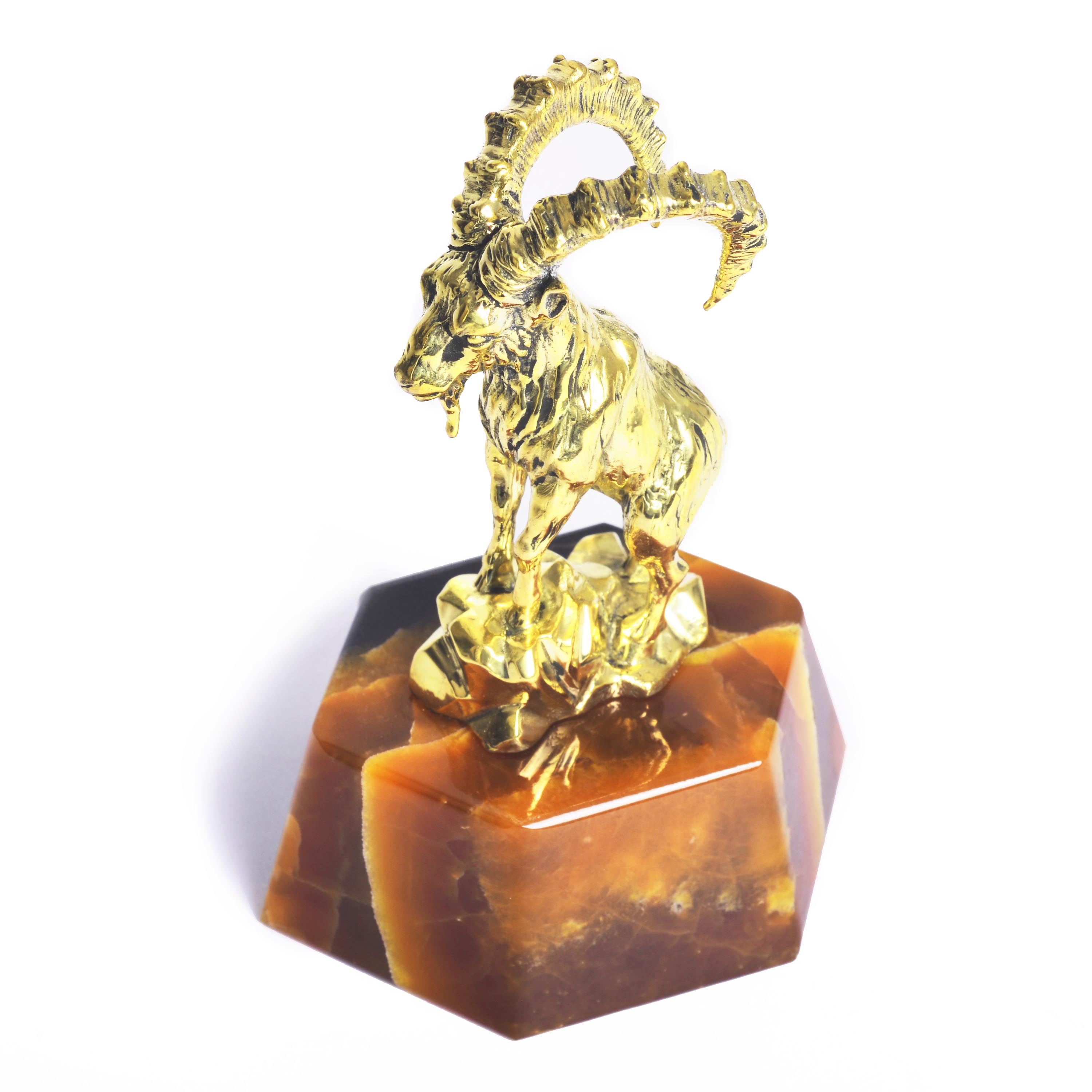 Козел литьё на камне Симбирцит (нмпт) многогранник