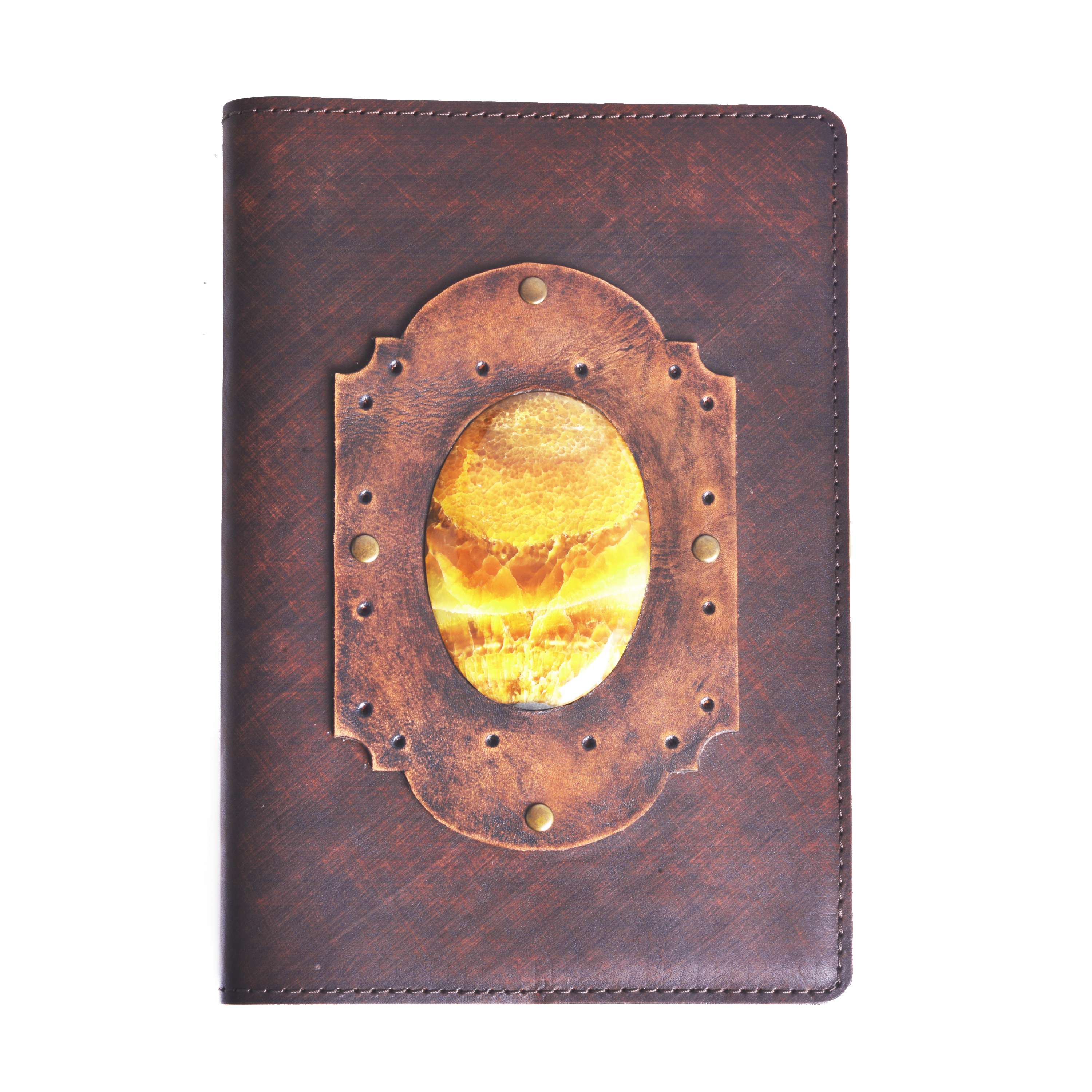 Ежедневник с камнем Симбирцит (нмпт)