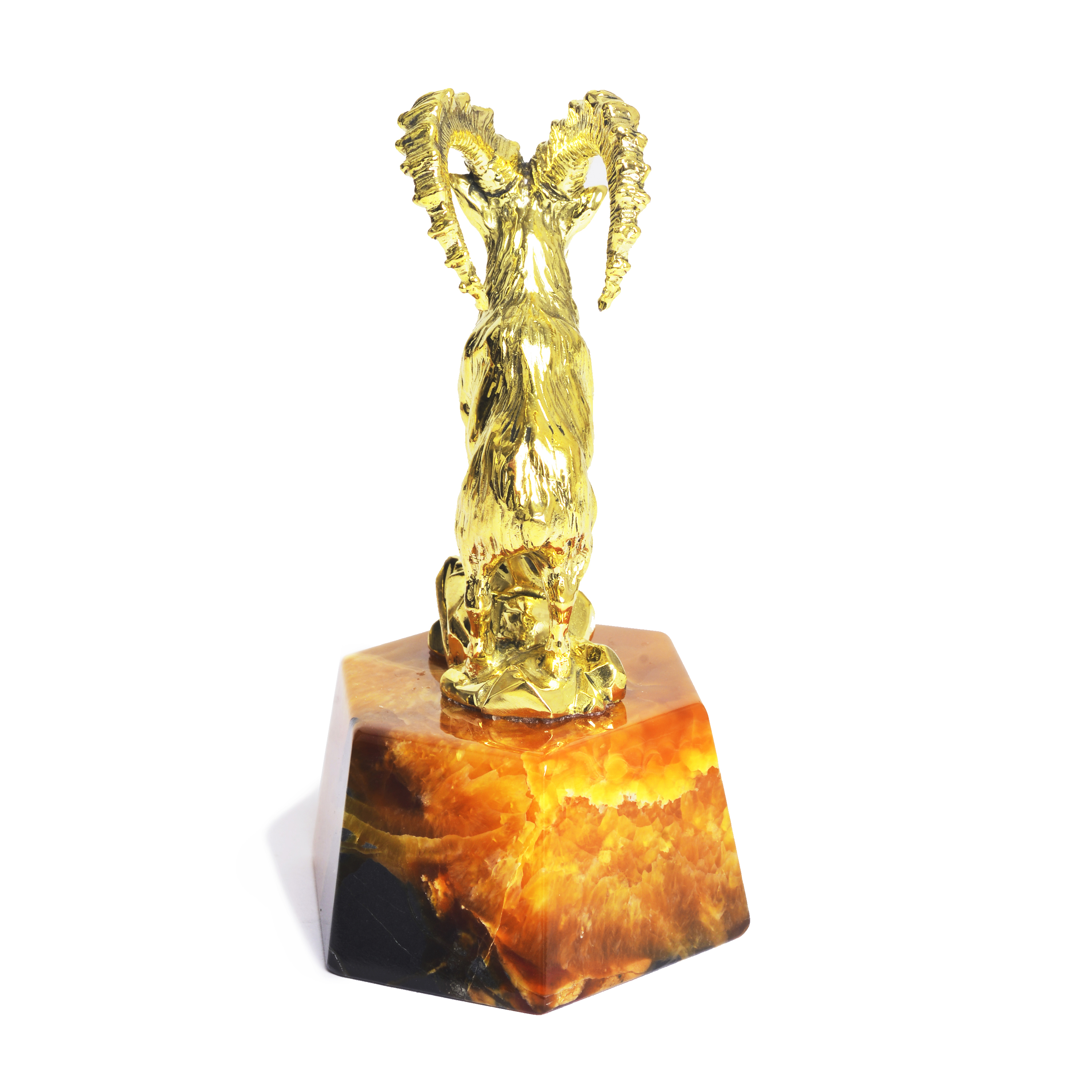 Козел литьё на камне Симбирцит (нмпт) многогранник