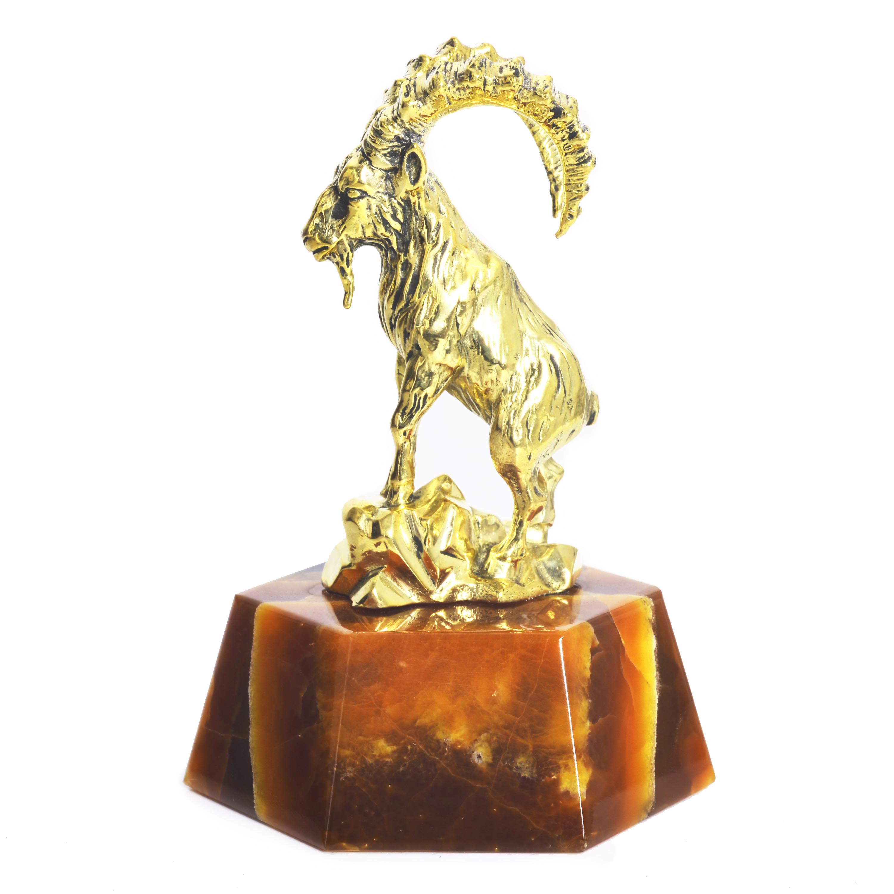 Козел литьё на камне Симбирцит (нмпт) многогранник