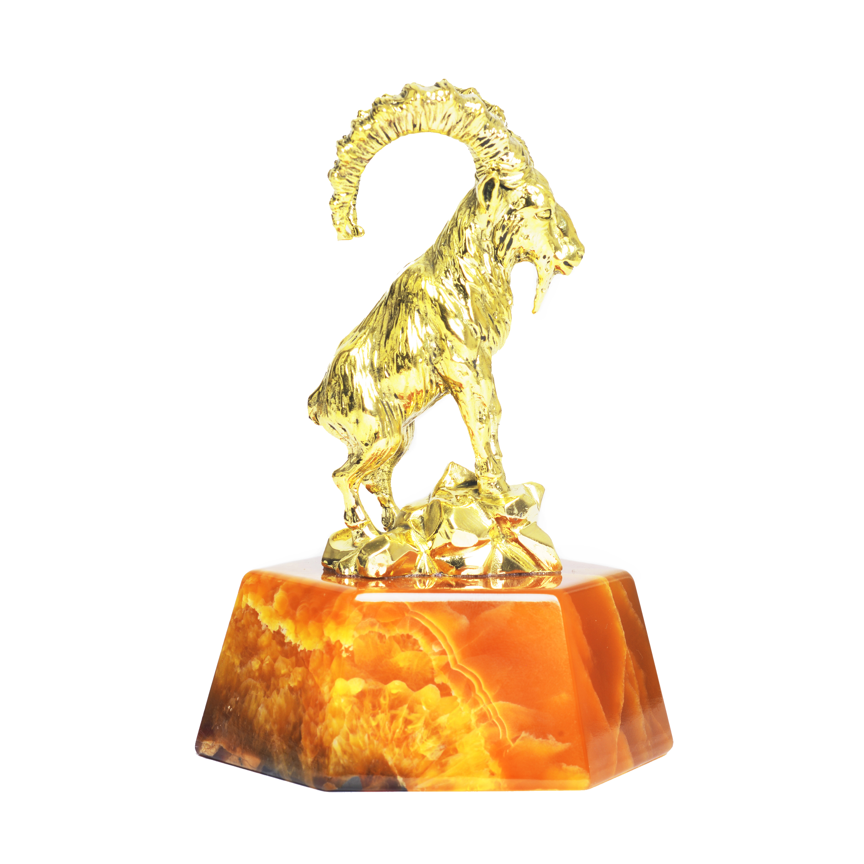 Козел литьё на камне Симбирцит (нмпт) многогранник