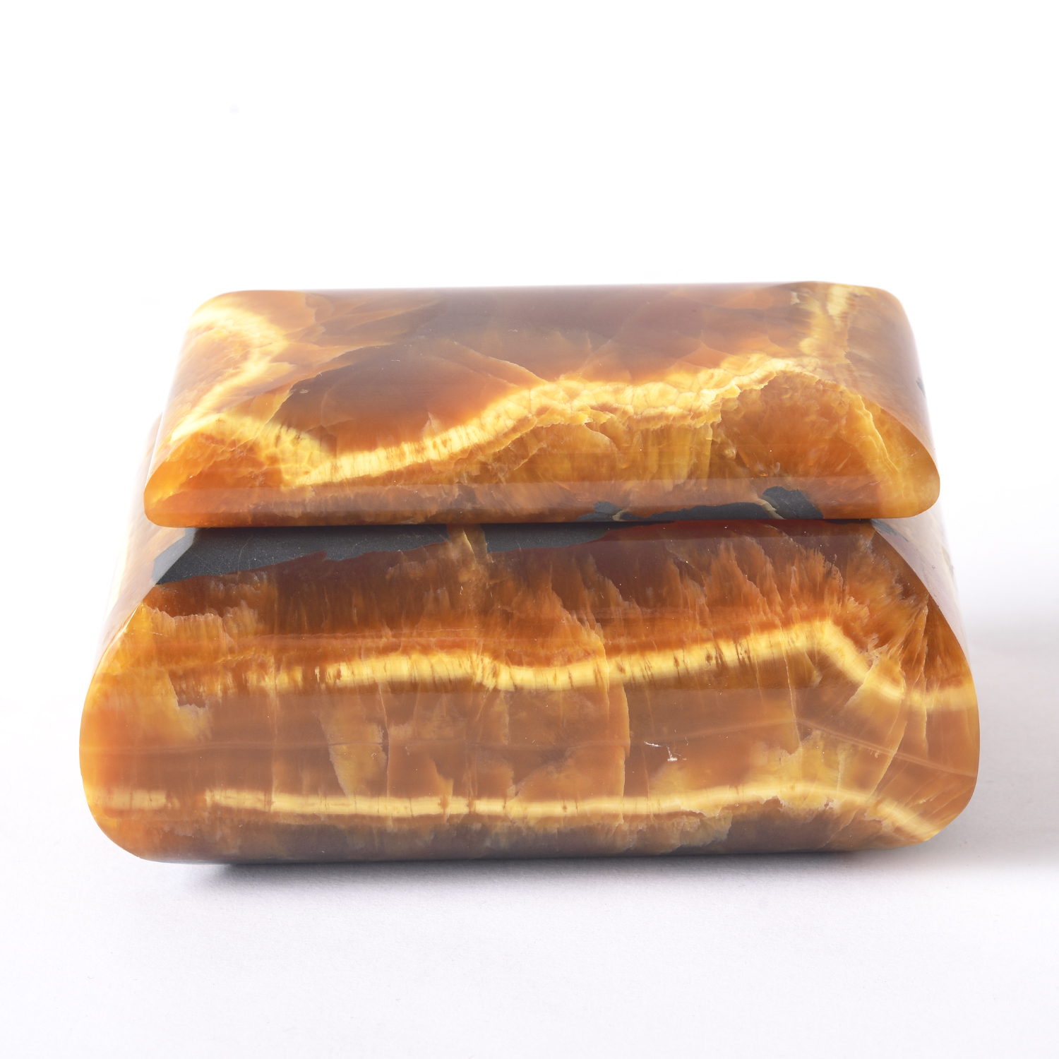 Шкатулка из камня Симбирцит (нмпт)