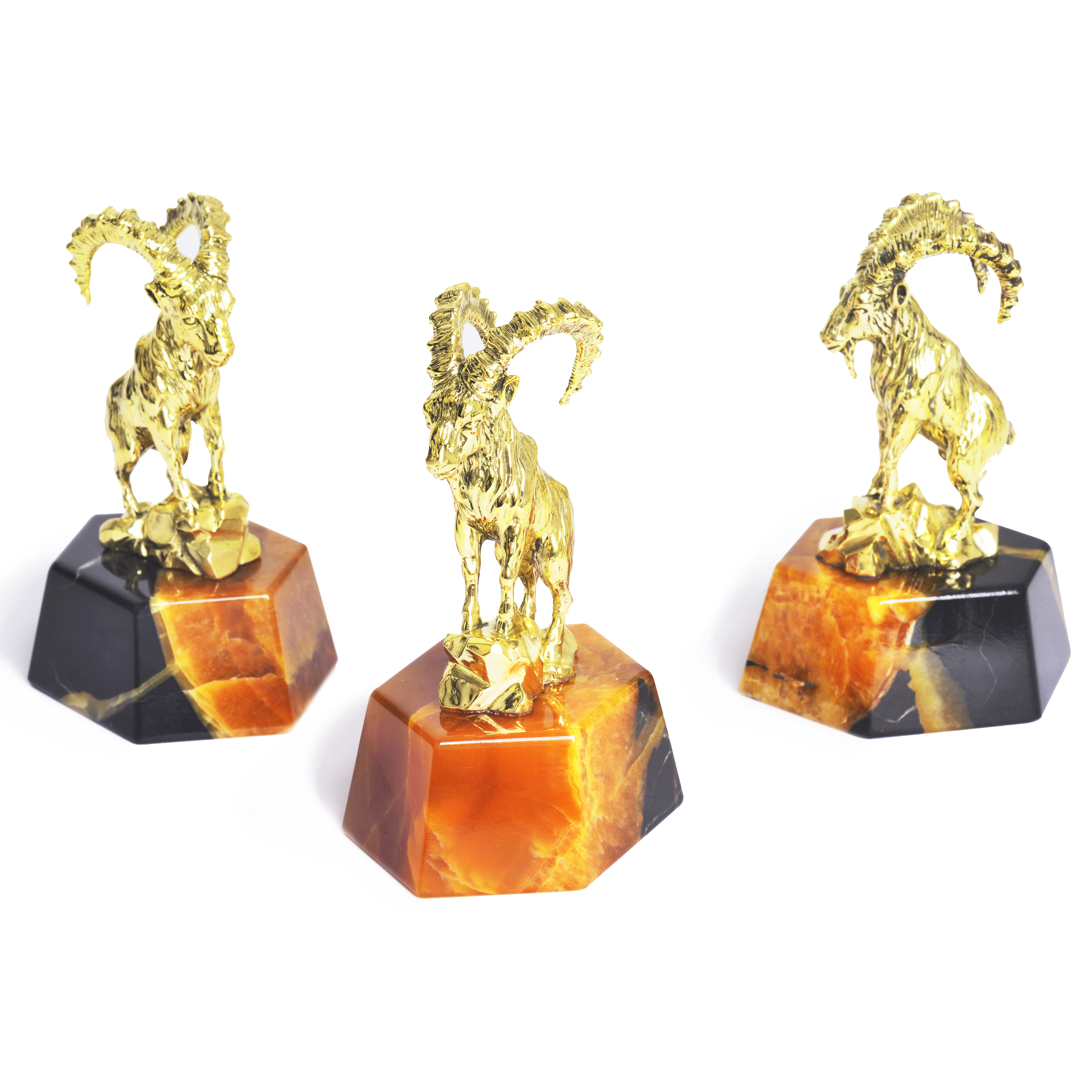 Козел литьё на камне Симбирцит (нмпт) многогранник